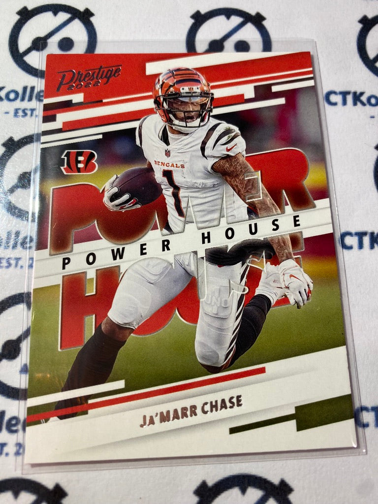 2022 NFL Panini Prestige Ja'Marr Chase Powerhouse #PH-9 Bengals