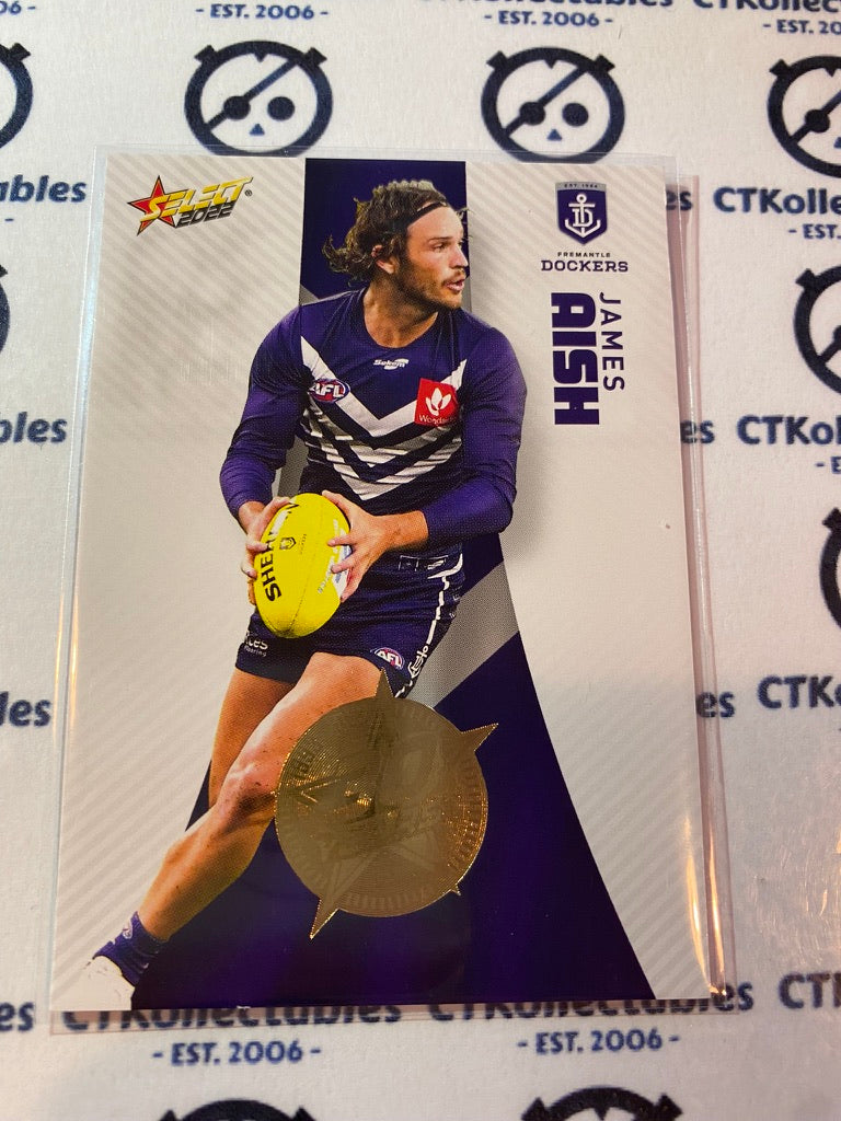 2022 AFL Footy Stars Gold 30th Anniversary - James Aish #52