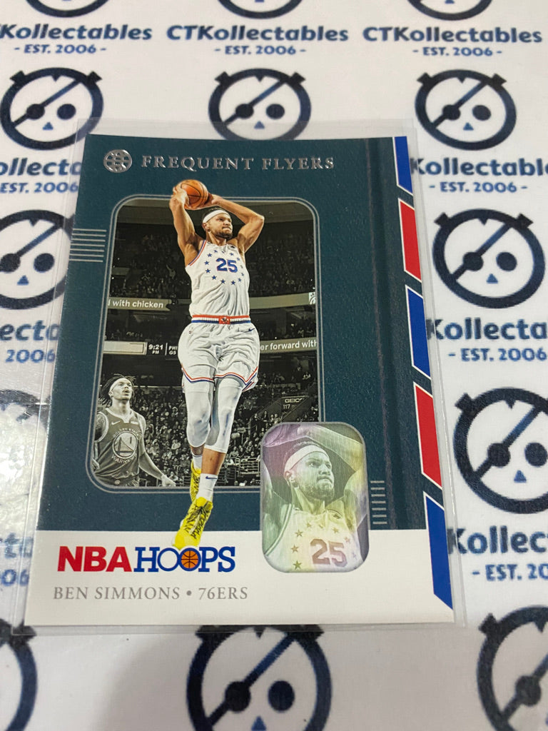 2019-20 NBA Hoops Frequent Flyers Ben Simmons #10 76ers