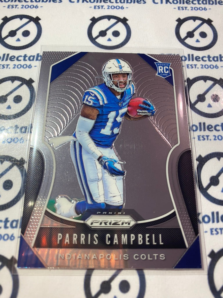 2019 NFL Panini Prizm Parris Campbell Rookie card RC #347 Colts
