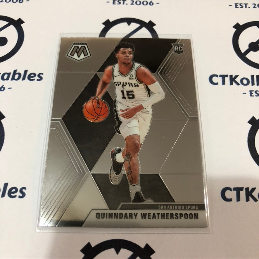 Qiundary Weatherspoon Mosaic RC #204 2019-20 NBA Mosaic