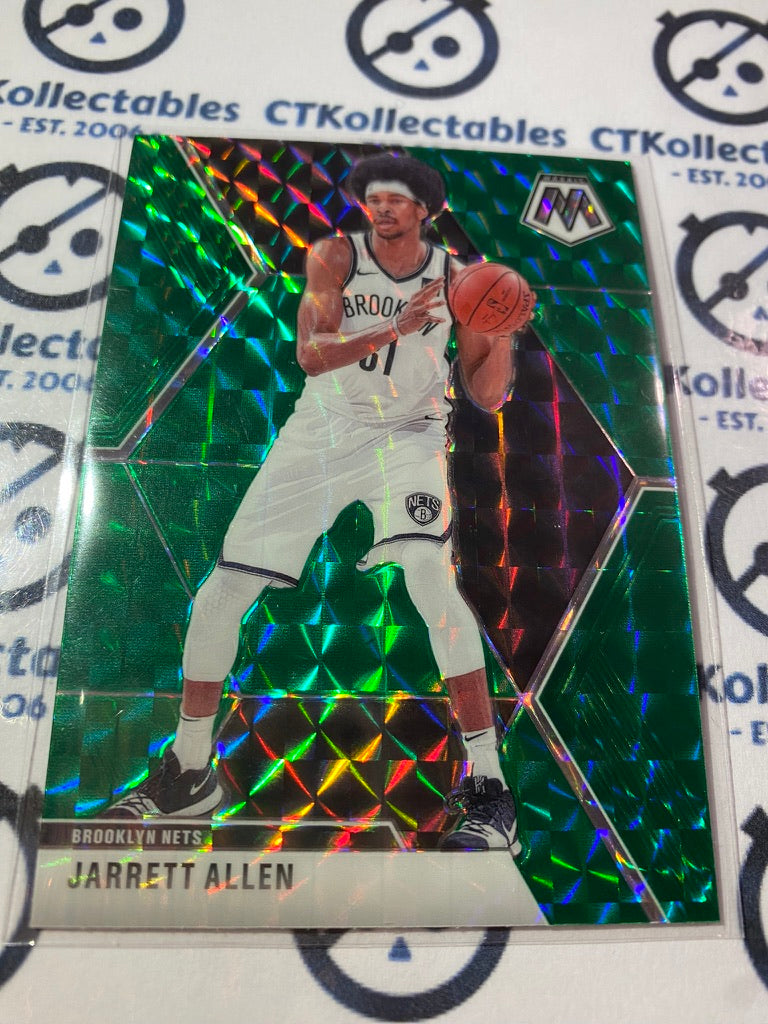 2019-20 NBA Panini Mosaic Jarrett Allen Green prizm #21 Nets