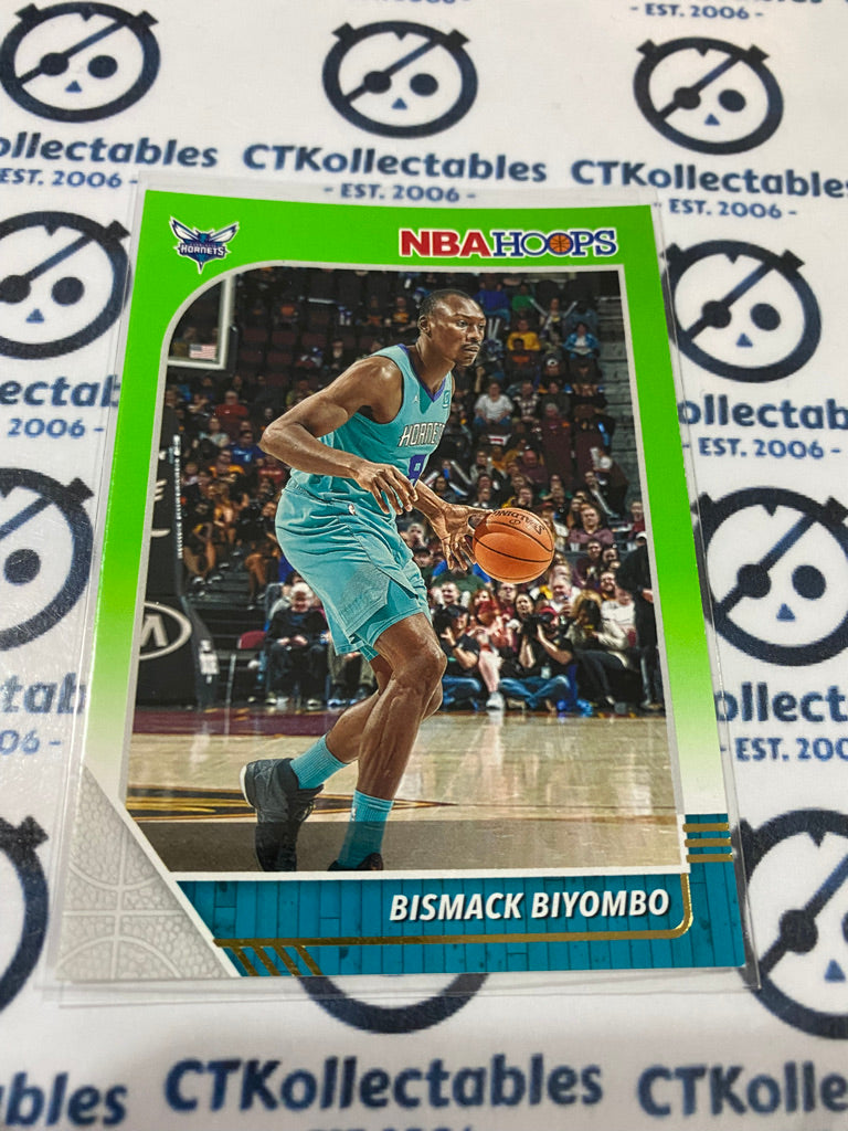 2019-20 NBA Hoops Neon Green Bismack Biyombo #23 Hornets