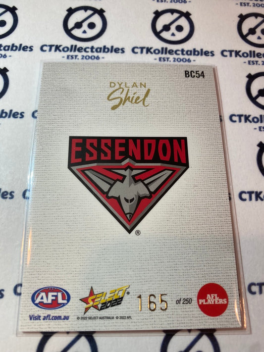 2022 AFL Footy Stars Blank Canvas - Dylan Shiel BC54 #165/145