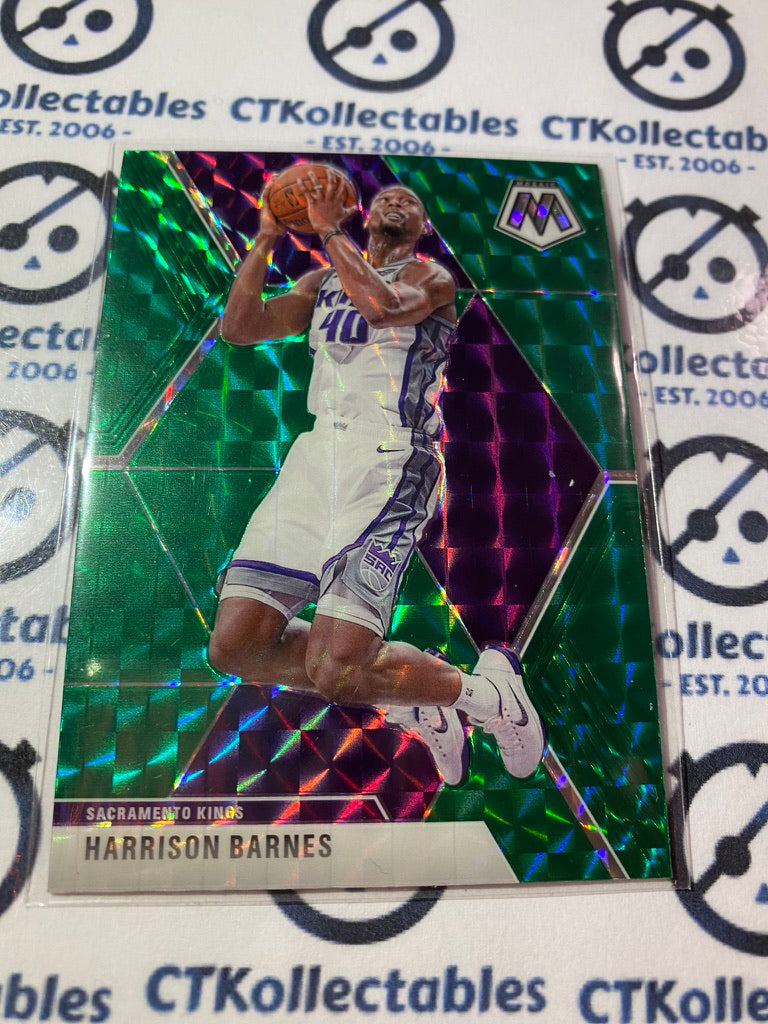 2019-20 NBA Panini Mosaic Harrison Barnes Green prizm #188 Kings