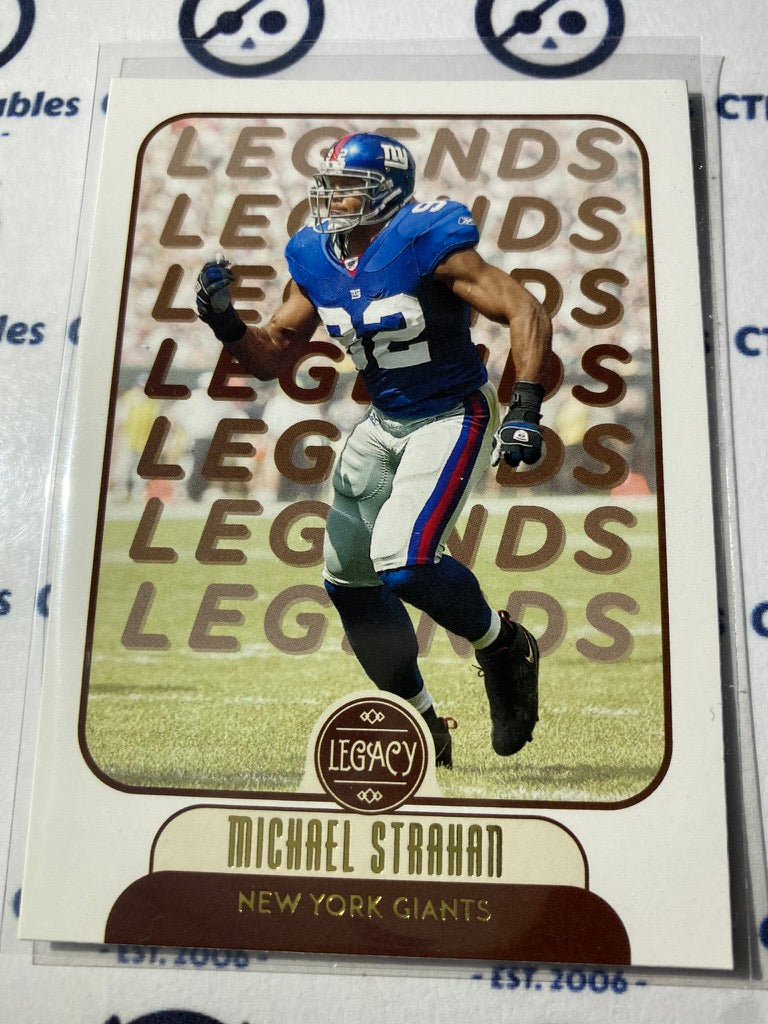 2021 NFL Panini Legacy Michael Strahan Legends #139 Giants