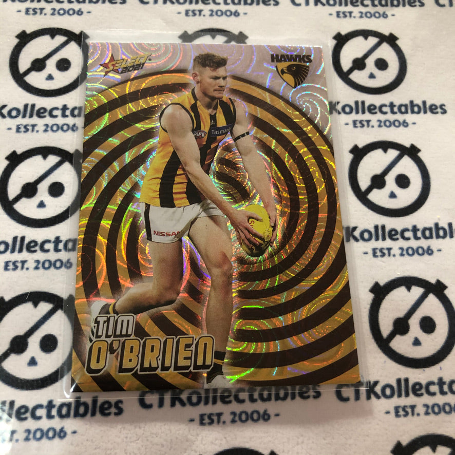2021 AFL Footy Stars Holographic Foil Tim O'brien HF78