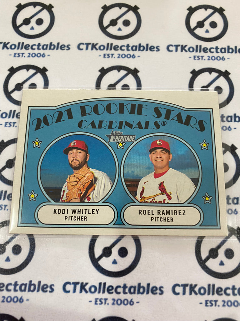 2021 MLB Heritage 2021 Rookie Stars Cardinals Whitley/Ramirez #303