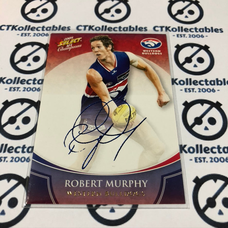 Robert Murphy Blue Foil Signature FS96 2008 AFL Champions