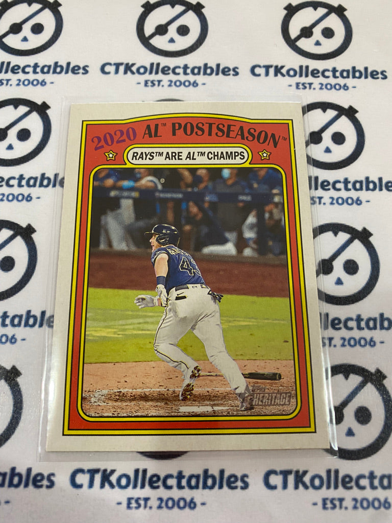 2021 MLB Heritage AL Postseason Rays are AL Champs #22