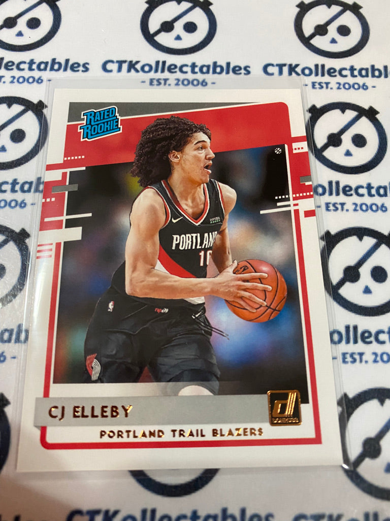2020-21 NBA Donruss Rated Rookie CJ Elleby #223 Trail Blazers