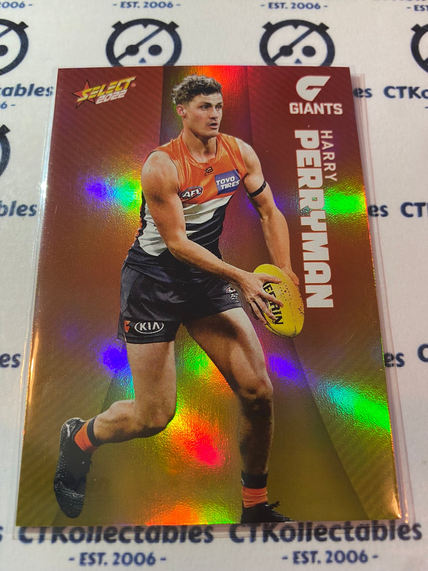 2022 AFL Footy Stars Sunset Parallel - Harry Perryman PS78