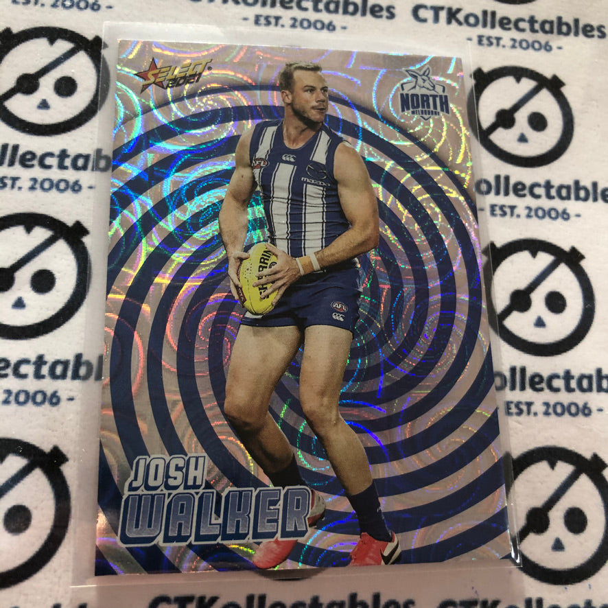 2021 AFL Footy Stars Holographic Foil Josh Walker HF95
