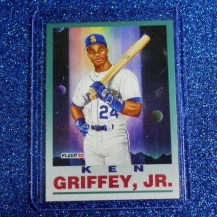 1992 FLEER  KEN GRIFFEY JR. # 709 NEXT GENERATION SEATTLE MARINERS BASEBALL