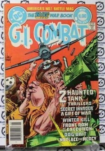 G.I. COMBAT # 253 VF / F HAUNTED TANK WAR DC 1983