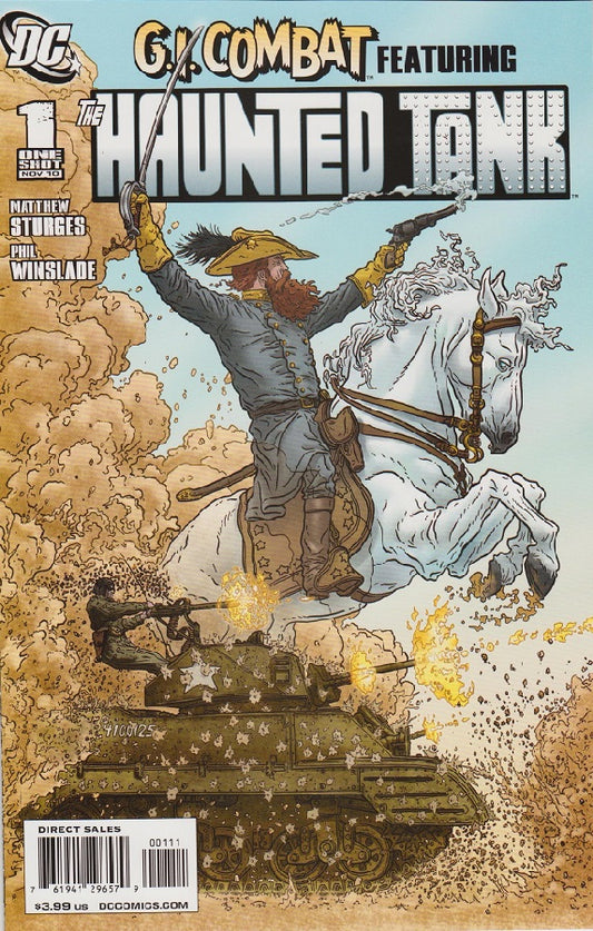 G.I. COMBAT FEATURING THE HAUNTED TANK # 1 NM/VF WAR DC 2010