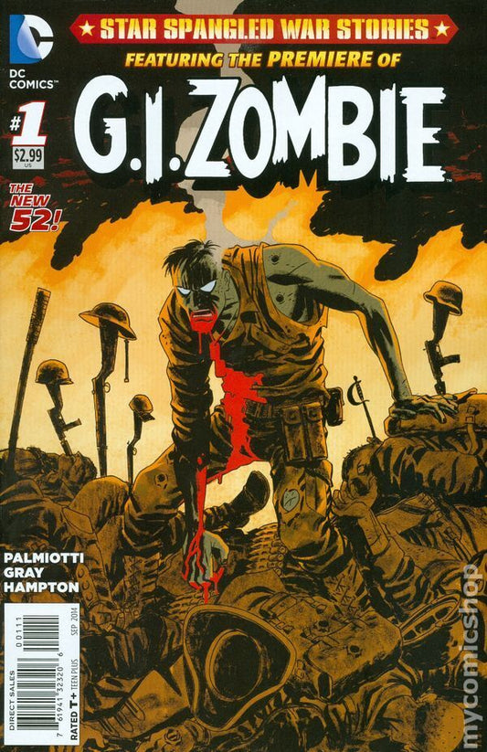 G.I. ZOMBIE # 1 STAR SPANGLED WAR STORIES DC COMIC BOOK 2014