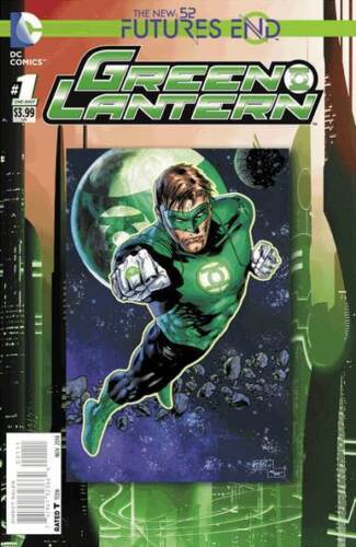 GREEN LANTERN # 1 FUTURES END 3D VARIANT COMIC BOOK 2014