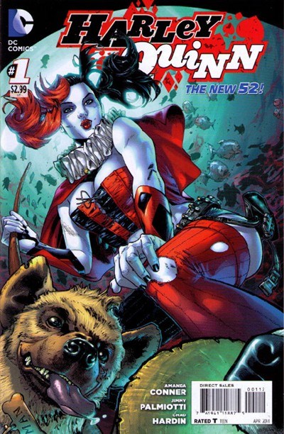 HARLEY QUINN #1 VARIANT AMANDA CONNER JIMMY PALMIOTTI DC COMICS 2014