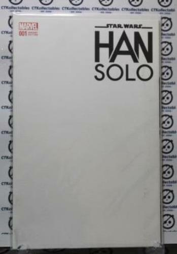 STAR WARS HAN SOLO # 001 SKETCH COVER MARVEL COMIC BOOK 2018