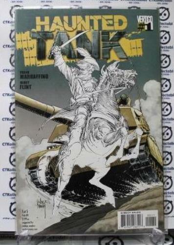 HAUNTED TANK # 1 VARIANT NM WAR COMIC BOOK DC / VERTIGO 2009