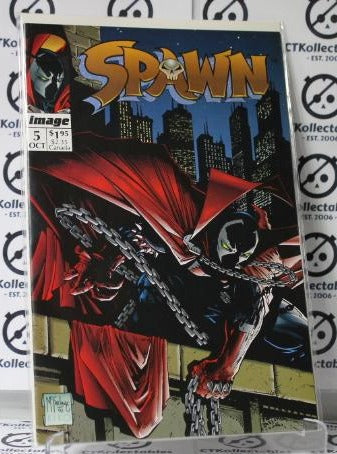 SPAWN # 5 NM IMAGE McFARLANE COLLECTABLE COMIC BOOK 1992