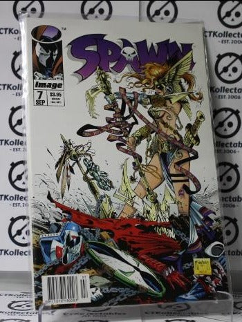 SPAWN # 7 AUSTRALIA VARIANT 1st ANGELA VF IMAGE McFARLANE COLLECTABLE COMIC BOOK 1993
