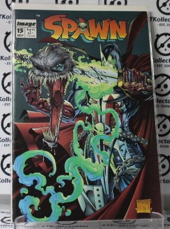 SPAWN # 15 VF / NM IMAGE McFARLANE COLLECTABLE COMIC BOOK 1993