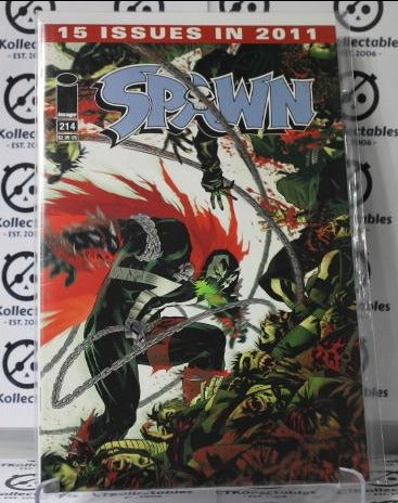 SPAWN # 214 LOW PRINTING RARE VARIANT NM IMAGE McFARLANE COLLECTABLE COMIC BOOK 2011