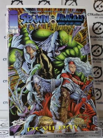 SPAWN WILD C.A.T.S # 3 DEVIL DAY NM IMAGE COMIC BOOK 1996