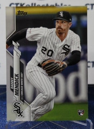 2020 TOPPS DANNY MENDICK # 541 ROOKIE CHICAGO WHITE SOX BASEBALL