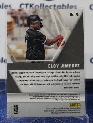 2020 PANINI MOSAIC ELOY JIMENEZ # 75 CHICAGO WHITE SOX BASEBALL