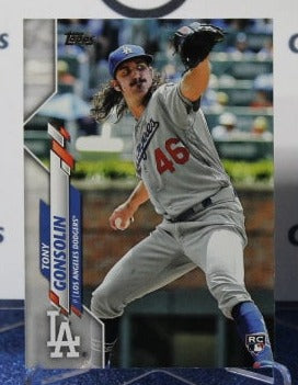 2020 TOPPS TONY GONSOLIN # 280 ROOKIE LOS ANGELES DODGERS BASEBALL