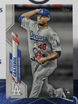 2020 TOPPS BRUSDAR GRATEROL # 434 ROOKIE LOS ANGELES DODGERS BASEBALL