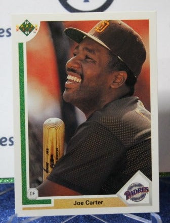 1991 UPPER DECK JOE CARTER # 226 SAN DIEGO PADRES BASEBALL CARD