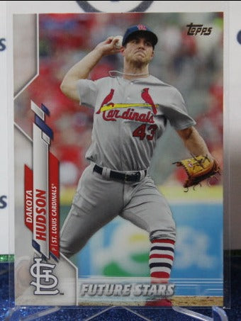 2020 TOPPS DAKOTA HUDSON # 386 FUTURE STARS ST. LOUIS CARDINALS CARD