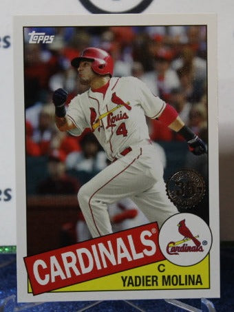2020 TOPPS 35th ANNIVERSARY YADIER MOLINA # 85-93 ST. LOUIS CARDINALS CARD