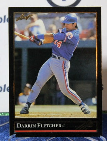 1992 LEAF BLACK/GOLD DARRIN FLETCHER # 264 MONTREAL EXPOS BASEBALL