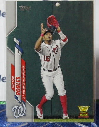 2020 TOPPS VICTOR ROBLES # 547 ALL STAR ROOKIE WASHINGTON NATIONALS BASEBALL