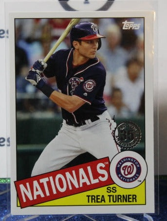 2020 TOPPS 35th ANNIVERSARY TREA TURNER # 85TB-50 WASHINGTON NATIONALS BASEBALL
