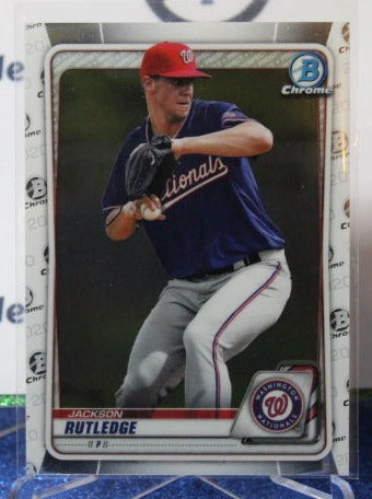 2021 BOWMAN CHROME PROSPECTS JACKSON RUTLEDGE # BCP-239 WASHINGTON NATIONALS BASEBALL