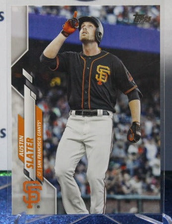 2020 TOPPS AUSTIN SLATER # 490 SAN FRANCISCO GIANTS BASEBALL