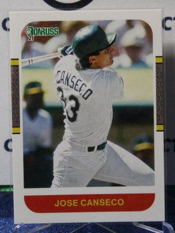 2021 PANINI DONRUSS JOSE CANSECO # 259 OAKLAND ATHLETICS BASEBALL