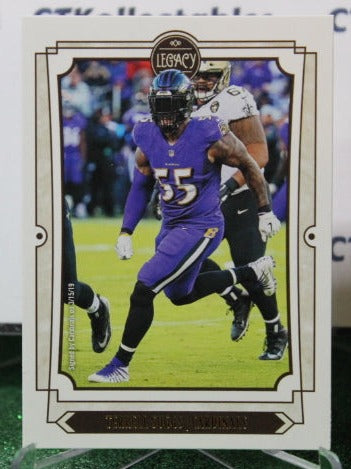 2019 PANINI LEGACY TERRELL SUGGS # 10 NFL CARDINALS GRIDIRON CARD