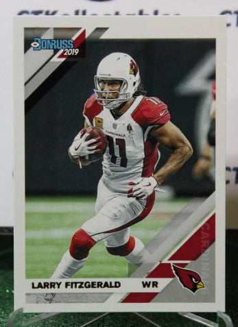 2019 PANINI DONRUS LARRY FITZGERALD # 10 NFL CARDINALS GRIDIRON CARD