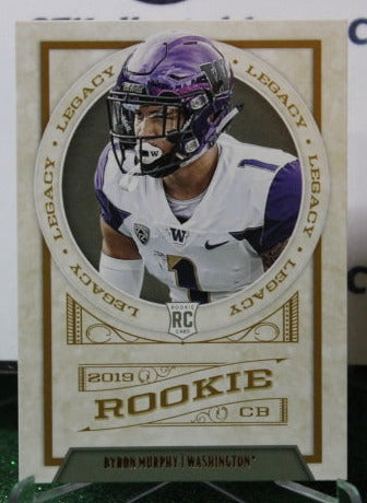 2019 PANINI LEGACY BYRON MURPHY # 147 ROOKIE NFL CARDINALS GRIDIRON CARD