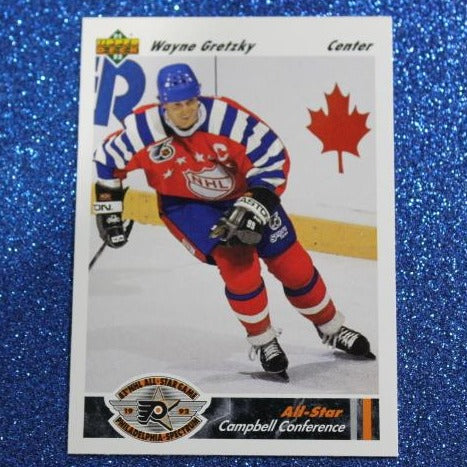 WAYNE GRETZKY # 621 UPPER DECK 1991-92 L A KINGS NHL