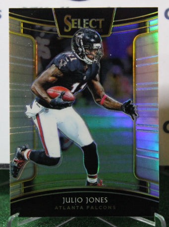 2018 PANINI SELECT JULIO JONES # 54 NFL FALCONS GRIDIRON CARD