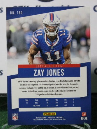 2019 PANINI PRESTIGE ZAY JONES # 180 NFL BUFFALO BILLS GRIDIRON CARD