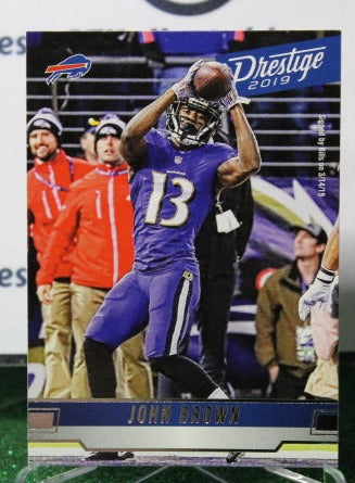 2019 PANINI PRESTIGE JOHN BROWN # 164 NFL BUFFALO BILLS GRIDIRON CARD